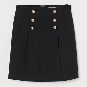 ✨LIKE NEW✨ Mini Pencil Skirt with Golden Buttons